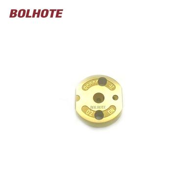 China New China Manufacture Injector Orifice Valve Plate 02# For Denso 5215/6049/6231/6912/7649/7281 Hino J11c Isuzu 4HK1 6HK1 Other for sale