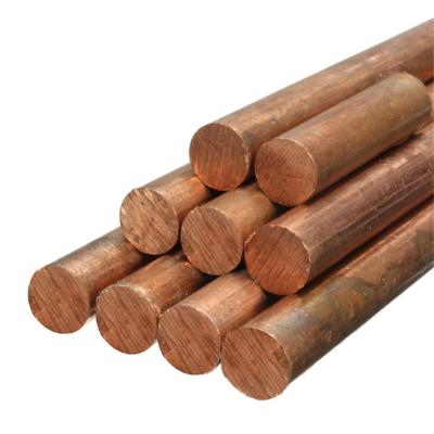 China Auto Manufacturer Supplier Copper Rod Copper 99.99% Pure Copper Cooper Bar Rod C11000 C1100 Rod for sale