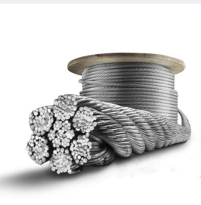 China Construction Hot Dipped Galvanized Bright Steel Wire For Nail Making Rope Zinc Coated Steel Wire for sale