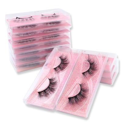 China Manufacturers Good Quality 3d Custom Made Mink Eyelashes Private Label False Natural Soft Eyelash Eyelashes for sale