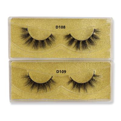 China Natural Soft Eyelash OEM And ODM Accepted Customized 3d Mink Eyelashes And Box Most Popular Hot Selling 3d Mink Lashes for sale