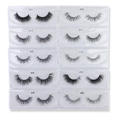 China Factory Natural Soft 3d Mink Eyelash And Custom Package 3d Long Mink Eyelashes Mink Fur Lashes Thick Eyelash OEM for sale