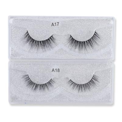 China High Quality Package of Natural Soft Eyelash 3d Mink Eyelash False Eyelash 3d Real Mink Lashes With Eyelashes Custom for sale