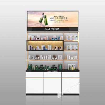 China BJiS-BSB2-24 LED Strip Lights Display Cabinet de cuidados com a pele com marca personalizada para maquiagem de ponta à venda