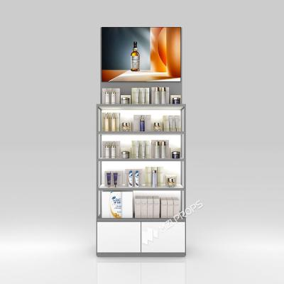 China YXiS-X1 40mm Soft Film Light Box Skincare Display Cabinet With Adjustable Shelves for sale