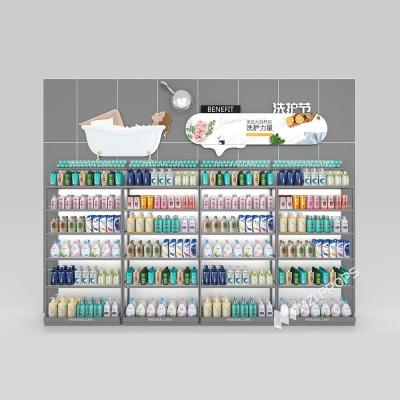 China YXiS-X4 Adjustable Shelves Skincare Display Cabinet with LED Strip Lights for sale