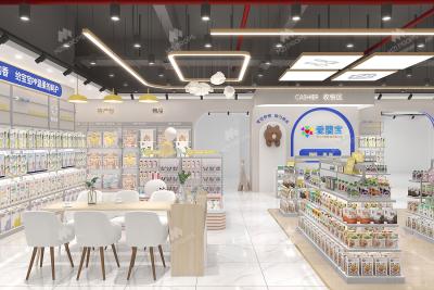 China 08-QSGDS001, Luxurious High-end Maternity & Baby Store in Jiangxi Jiujiang Lushan covering 191 Sqm with an Approx. $12,414 Budget and 72 CBM Volume for sale