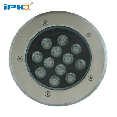 China Well Light Fixture Led 12W Recessed Inground Floor Light Led Waterproof Underground Light for sale