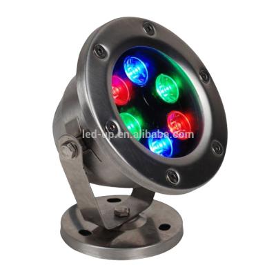 China LANDSCAPE made in China 6W waterproof pool fountain light IP68 underwater rgb led for sale