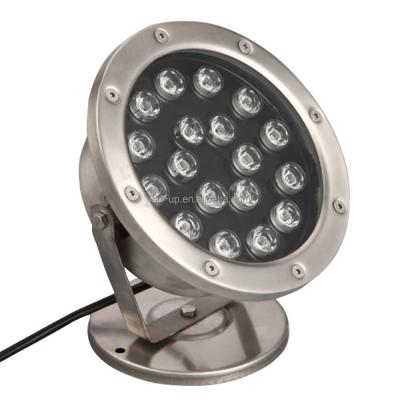 China LANDSCAPE 15W 18W 12V Fountain IP68 Waterproof Pool Led Underwater Light for sale