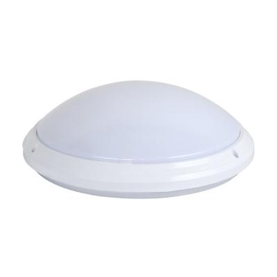 China 18W 36W Balcony Round Kitchen Bathroom IP65 Waterproof Outdoor Mounted Moisture Proof Motion Sensor Led Bulkhead Ceiling Light for sale