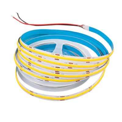 China Hot Selling 5M Residential Indoor Decorative DC12V 24V Led COB Flexible Strip Light for sale