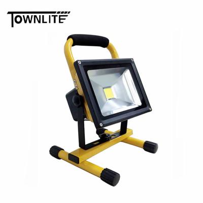 China Portable rechargeable led light 10w 20w 30w 50w 100w outdoor work IP65 led flood light YQFL-3004-R20 for sale