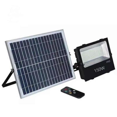 China Professional solar led garden flood light plant 50w 100w 200w 300w 400w 600w with remote control for sale