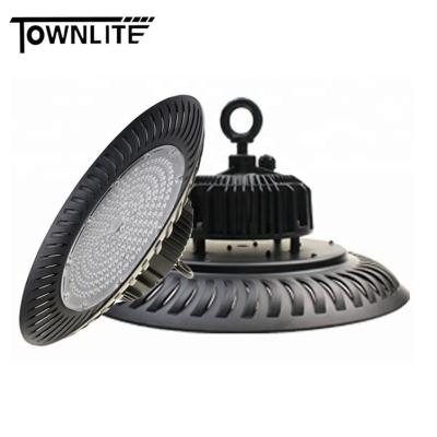 China IP65 Warehouse Waterproof High Bay Light 200W 22000lm UFO LED High Bay Lighting (400W HID/HPS Equivalent) for sale