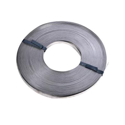 China Wrapping Machine Circle Wrapping Steel Strapping Circle Iron Steel Band Rolled Coil Primary Color Steel Strap for sale