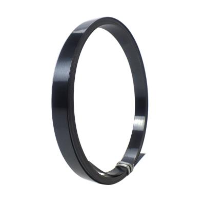 China Machine Packing Hot Sale Factory Price Customized 0.36mm*1 6mm High Tensile Bluing Steel Strapping Band Roll for sale