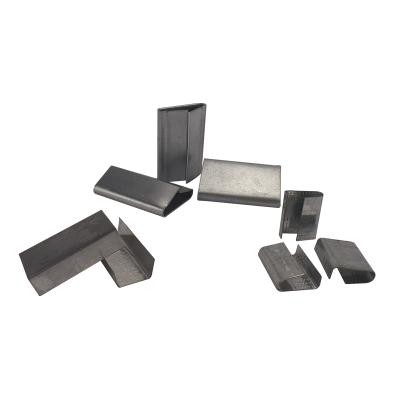 China Q195 Closed/Open Galvanized Iron/White Iron Material 16/19/32 mm Metal/Steel Packaging Buckle for sale