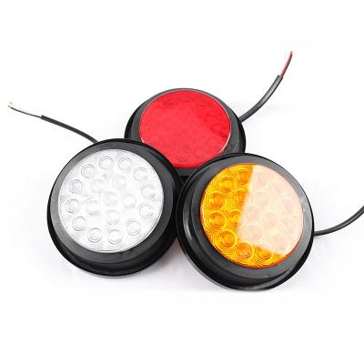 China Tail/Stop/Steering/Reversing High Brightness Multi Voltage Waterproof POINT LED Tail Lights For Trucks for sale