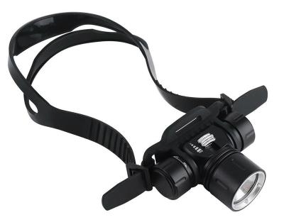 China Camping 100 Meters Underwater Torch Diving Headlight Waterproof IPX8 Scuba Head Flashlight XM-L2 Led Diving Headlight for sale