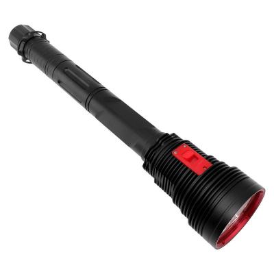 China Camping 15000LM Bottom Water Usb Flashlight Scuba Diver Powered By 26650 Battery Torch Light 4* XHP70 LED Air Diving Flashlight for sale