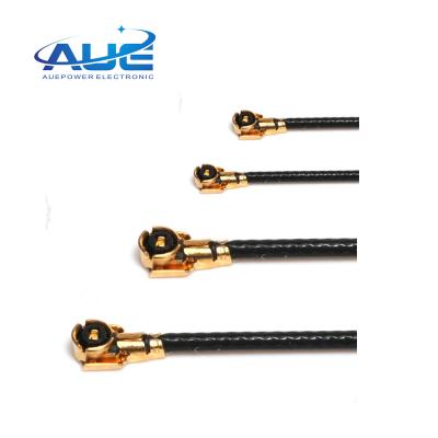 China Micro RF IPEX RF Connector Coaxial Connector Black 1.13 1.37 RF Cables for sale