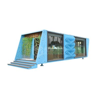 China Modern Accept Custom Shipping Container Home Kit Resorts Buildings Shipping Container House 40 Feet for sale