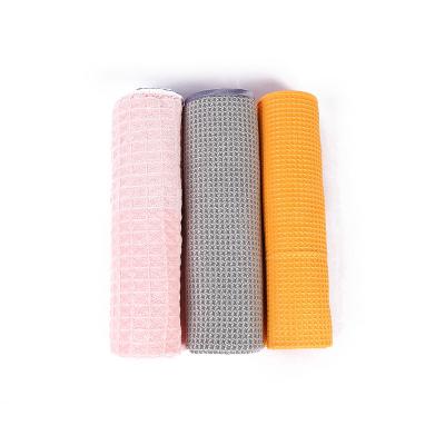 China Promotion Product Viable Custom Microfiber Waffle Towel For Home Cleaning Microfiber Waffle Cloth for sale