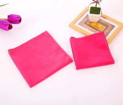 China Promotion Product Viable Custom Microfiber Suede Towel For Screen Cleaning Microfiber Suede Cloth for sale