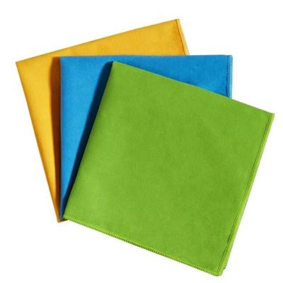 China Sustainable microfiber suede fabric for clean screen for sale