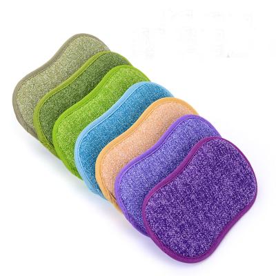 China Double viable microfiber side cleaning pad for sale