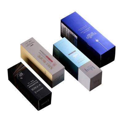 China Recycled Materials Custom Printed Cosmetic Card Lipstick Lip Gloss Kraft Paper Box for sale