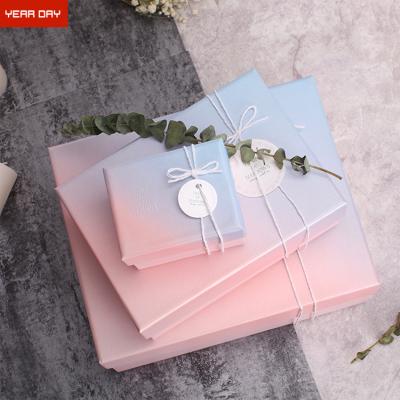 China Recyclable Ogo Printing Cosmetics Custom Printing Gift Box Packaging Paper Clamshell Folding Box L for sale