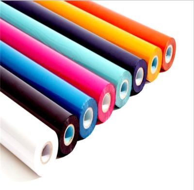 China Hot stamping foil red blue white colored plastic pen yellow-orange black pantone paper high quality color plastic dye paper for sale