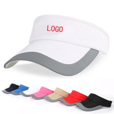 China JOINT custom logo printing summer beach sun visor sunbonnet hat for sale