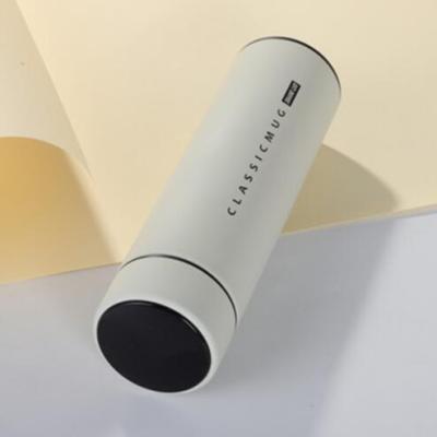 China Disposable high quality smart vacuum flask with temperature display smart thermo for sale