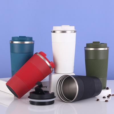 China Stocked 2022 Hot Sale Car Mug Stainless Steel Vacuum Flask Coffee Mugs for sale