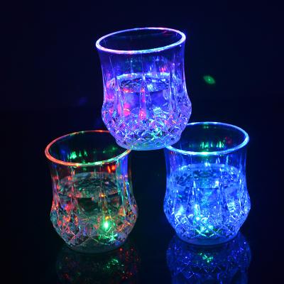 China Food Grade PS Bar Stocked Beer Mug With LED Light for sale