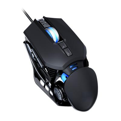 China Four-color Breathing Lightweight Cheap Optical RGB Wired Lightweight Computer Gaming Mouse for sale