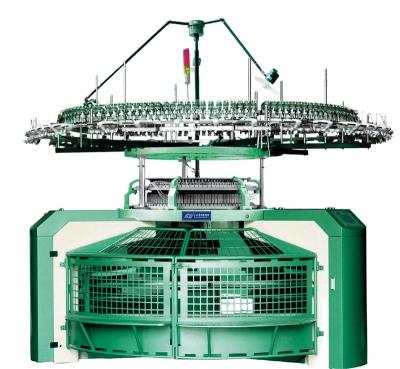 China Full Automatic Open Width Weft Single Side Circular Knitting Machine With Lycra Attachment for sale