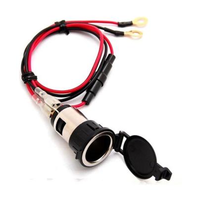 China consumer electronics 12v power outlet plug cable for motorcycle for sale