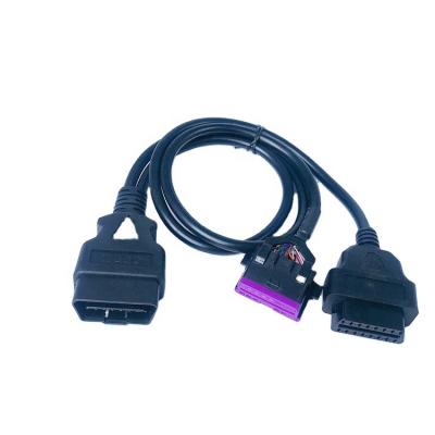 China Universal Y Connector Splitter OBD2 Diagnostic Cable for sale