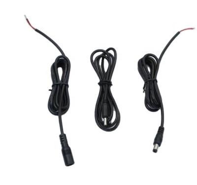 China Lighting DC Plug 2.1x5.5mm Male To Female Power Cable for sale