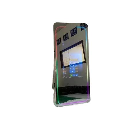 China SDK Hot Selling Event Or Wedding Mirror Photo Booth LED Frame Photo Booth With Camera And Printer Photobooth Mirror For Part for sale