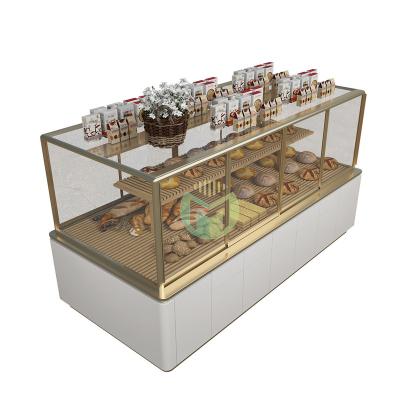 China Shopping Mall Customization Wholesale Atmospheric All-match Simple Glass Display Cabinet Showcase for sale