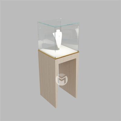 China Professional Customized Wholesale Shopping Mall Supplier Multiple Styles Jewelry Table Showcase Display for sale