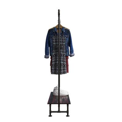 China Clothing Store Made In China Quality Assurance Heavy Duty Vintage Vertical Hanger Rack for sale