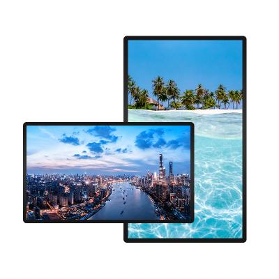 China Factory Price Indoor Indoor 32 43 49 50 55 65 75 86 98 Inch Advertising Player Display LCD Tablet Wall Mounted Hanging for sale