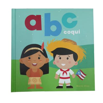 China Recyclable Art Paper Cardboard Making Custom Design Low Price Hardcover High Quality Children's Book for sale