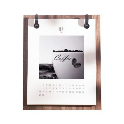 China Reading China Factory Deliver Custom Printing Desk Table Advent Calendar New Year Monthly Calendar 2022 Desk Table for sale